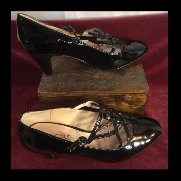 Super Soft by DK. Black patent leather - Picture 7 of 9